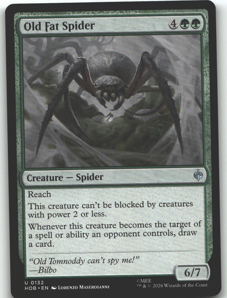 Old Fat Spider