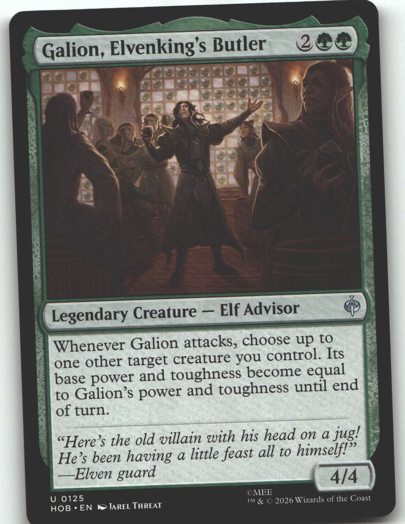 Galion, Elvenking's Butler