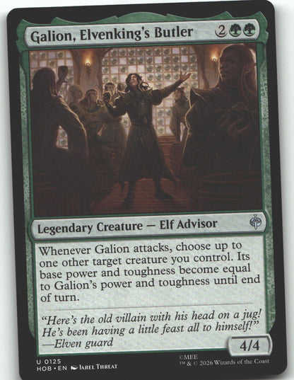 Galion, Elvenking's Butler