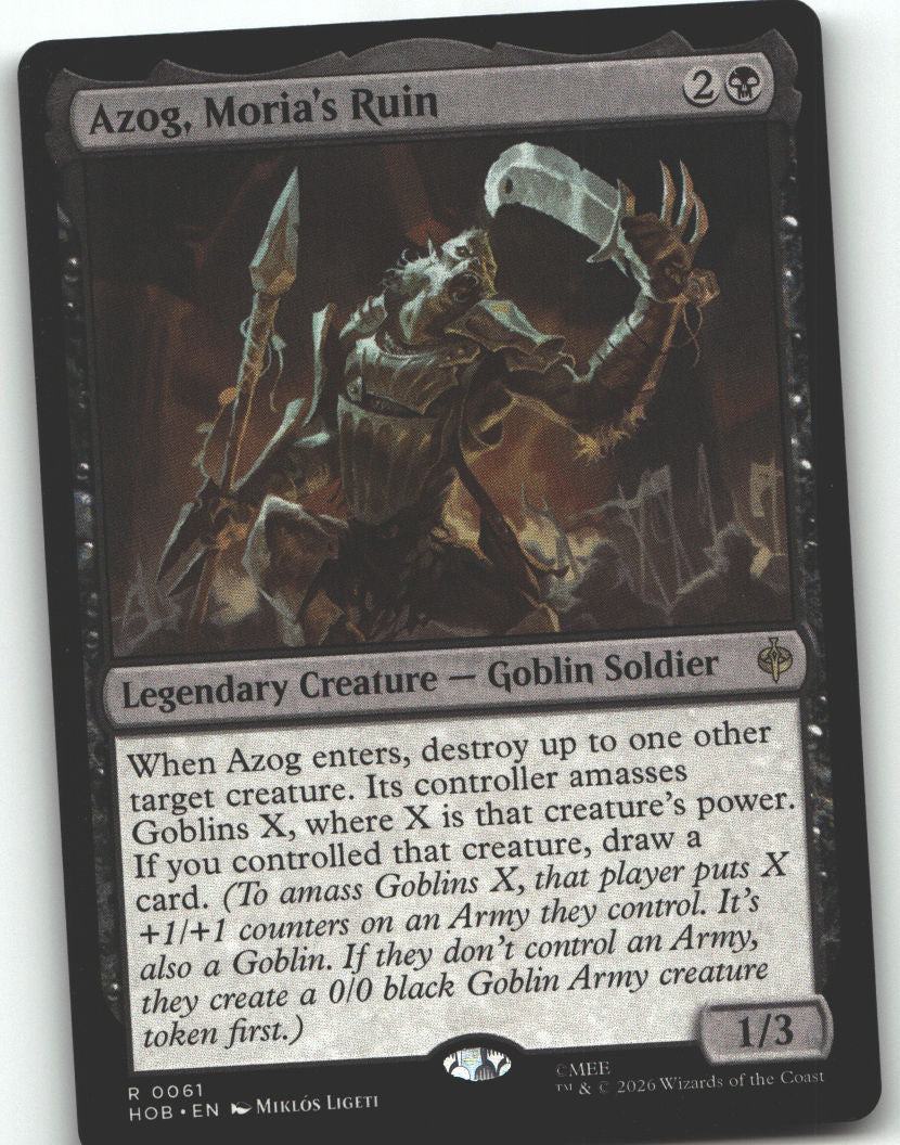 Azog, Moria's Ruin