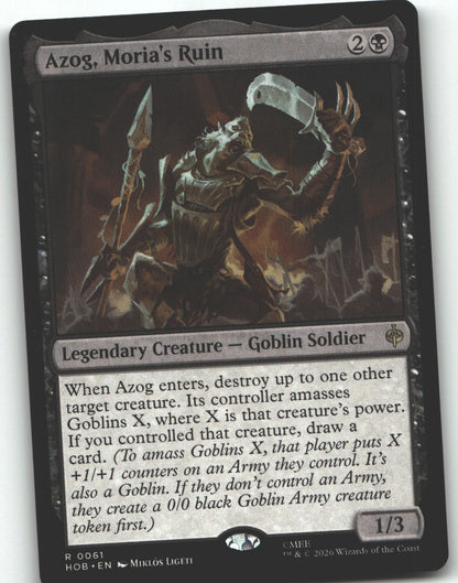 Azog, Moria's Ruin