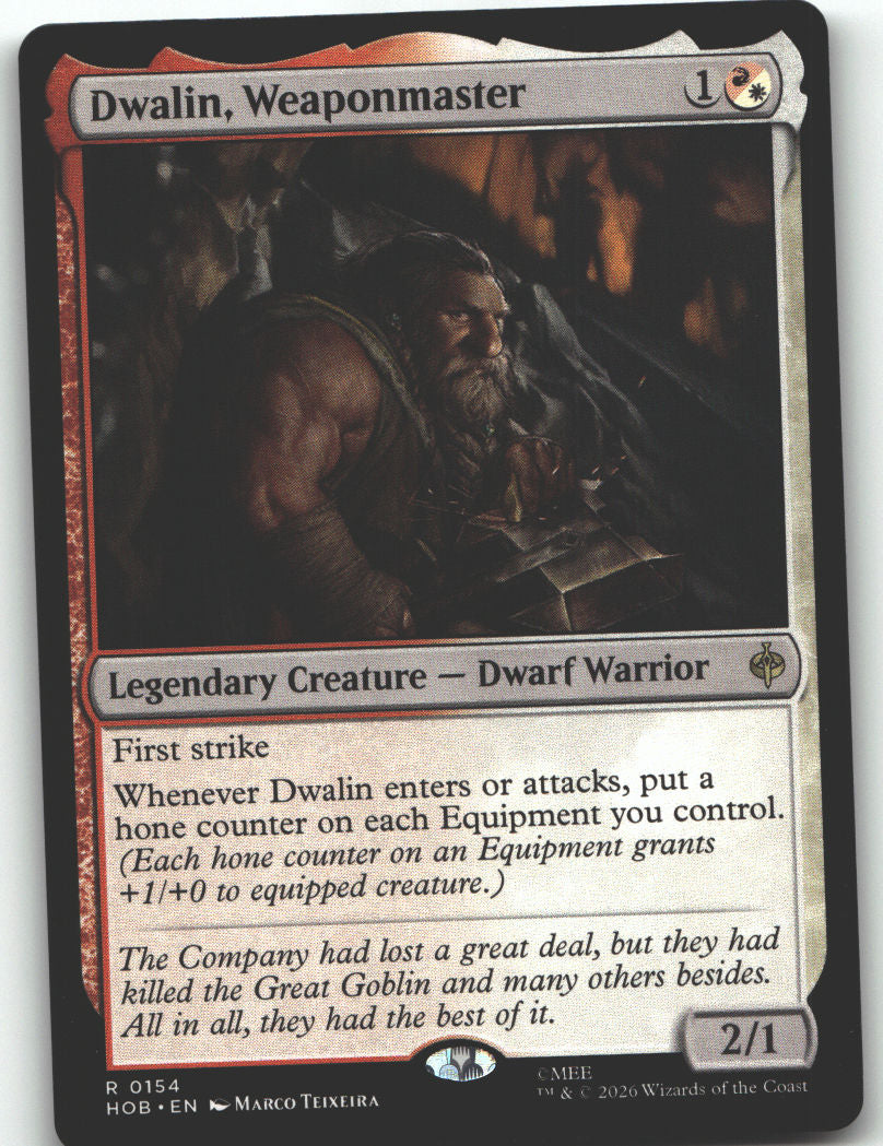Dwalin, Weaponmaster