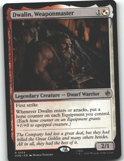 Dwalin, Weaponmaster