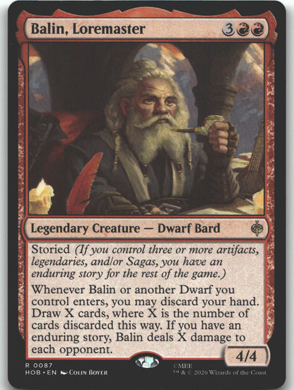 Balin, Loremaster
