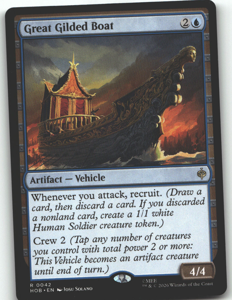 Great Gilded Boat