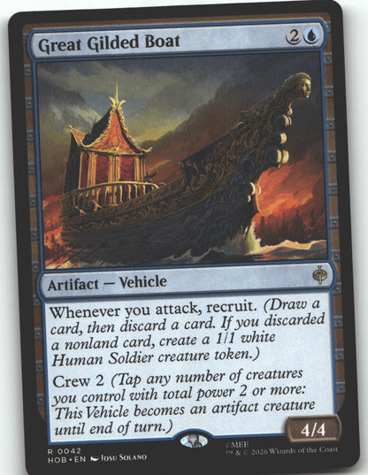 Great Gilded Boat