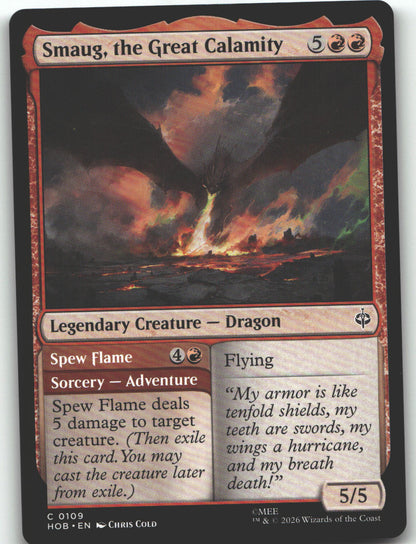 Smaug, the Great Calamity