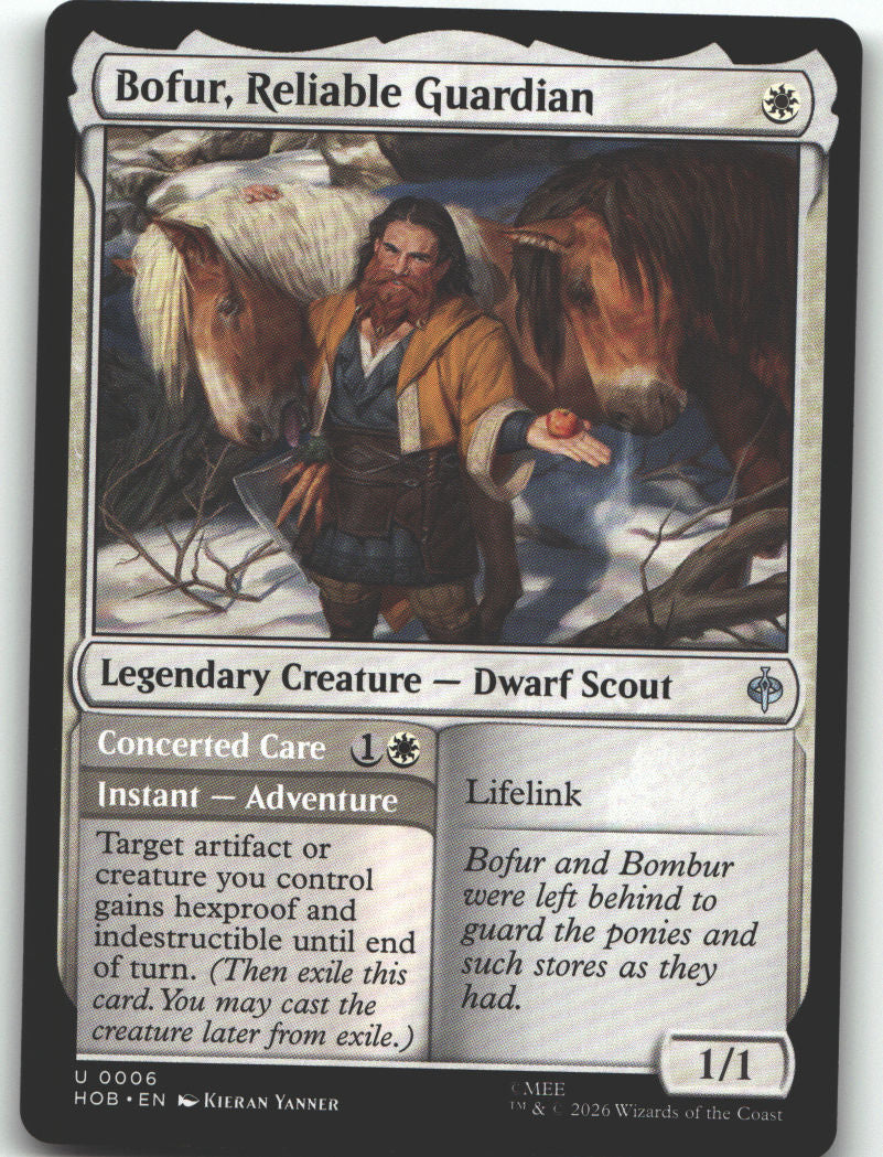 Bofur, Reliable Guardian