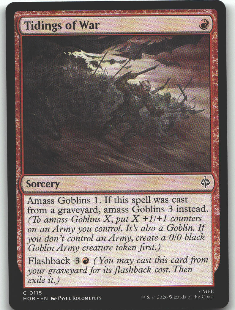 Tidings of War