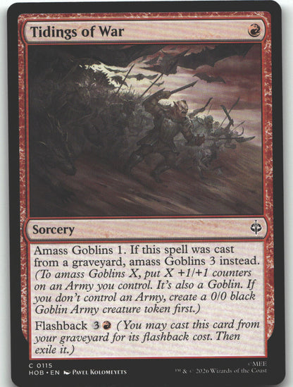 Tidings of War