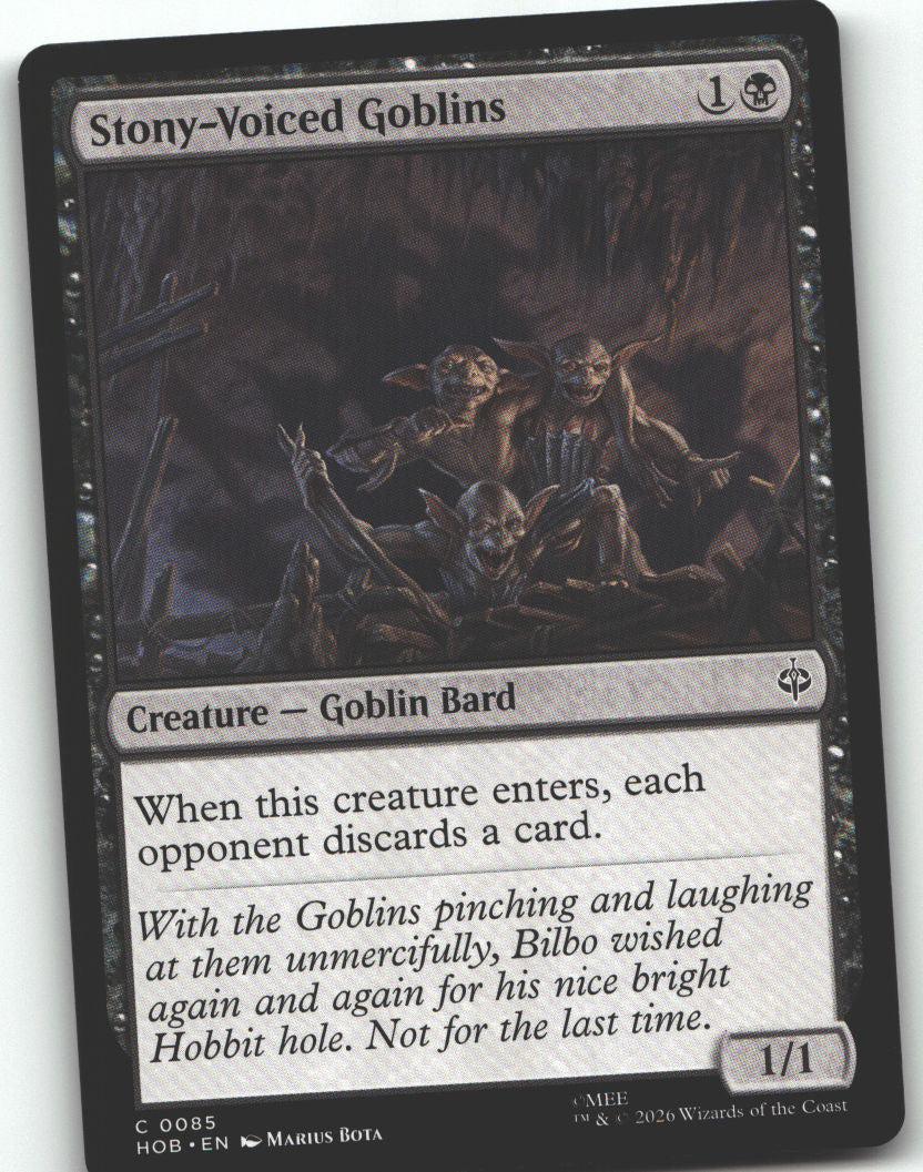 Stony-Voiced Goblins