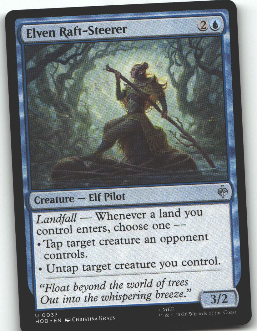 Elven Raft-Steerer