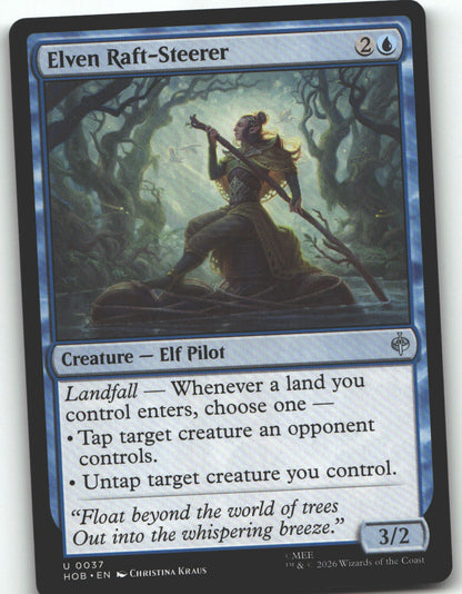 Elven Raft-Steerer