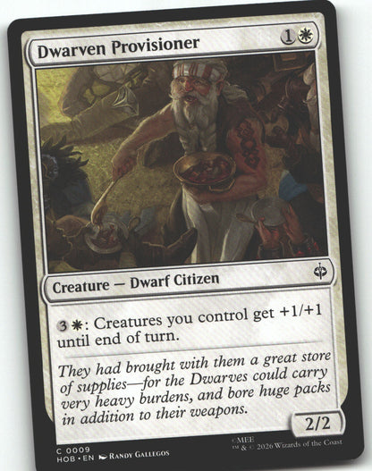 Dwarven Provisioner