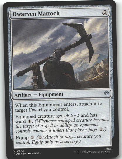 Dwarven Mattock