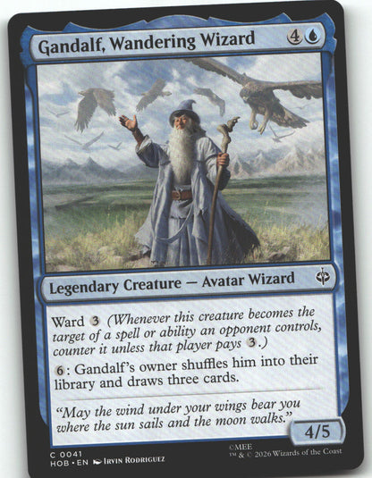 Gandalf, Wandering Wizard