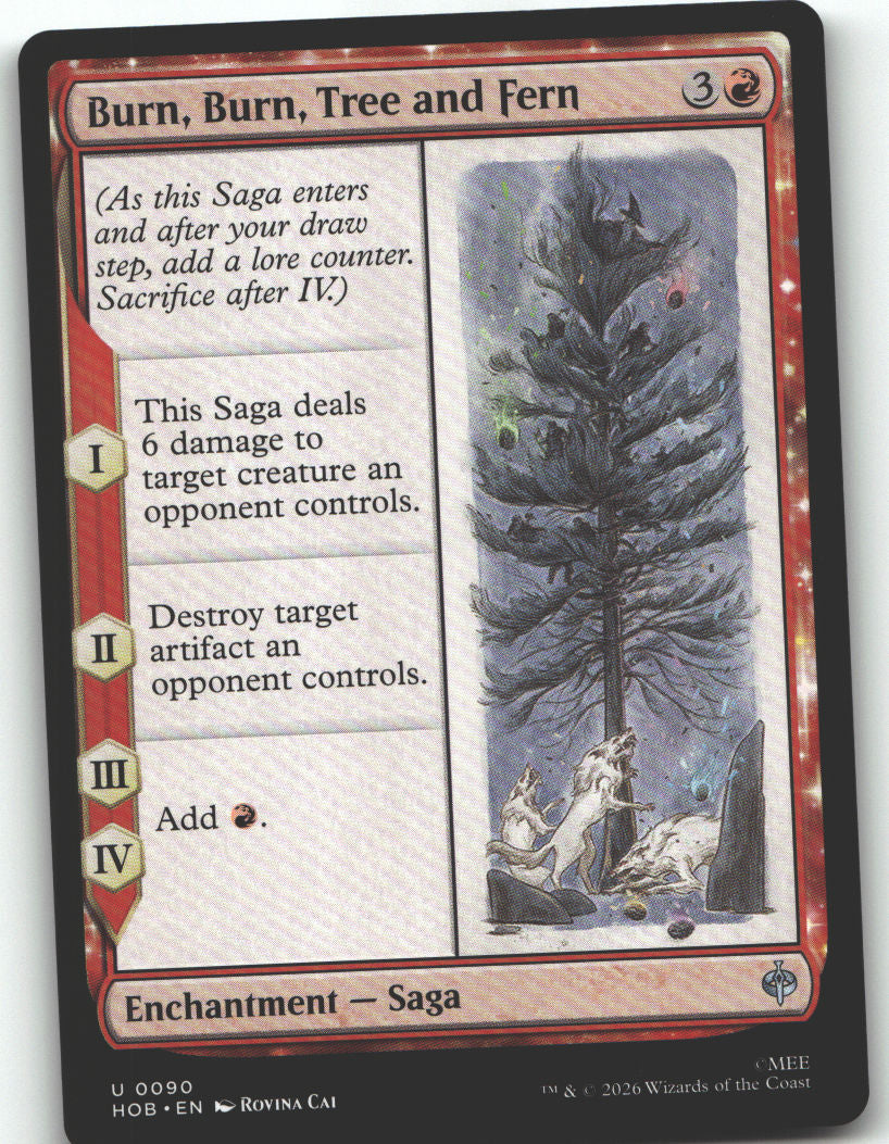 Burn, Burn, Tree and Fern