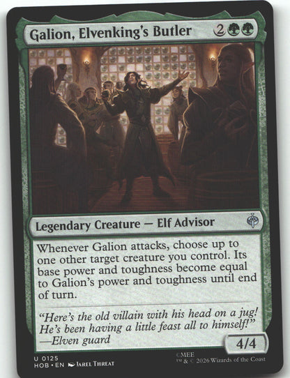 Galion, Elvenking's Butler