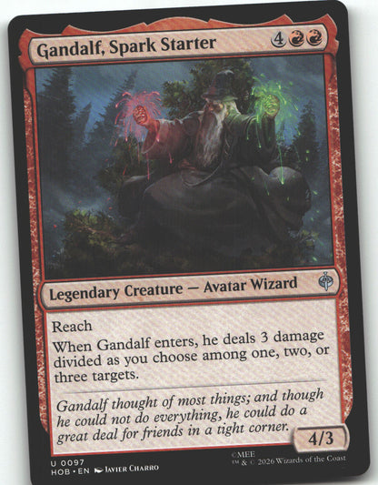 Gandalf, Spark Starter