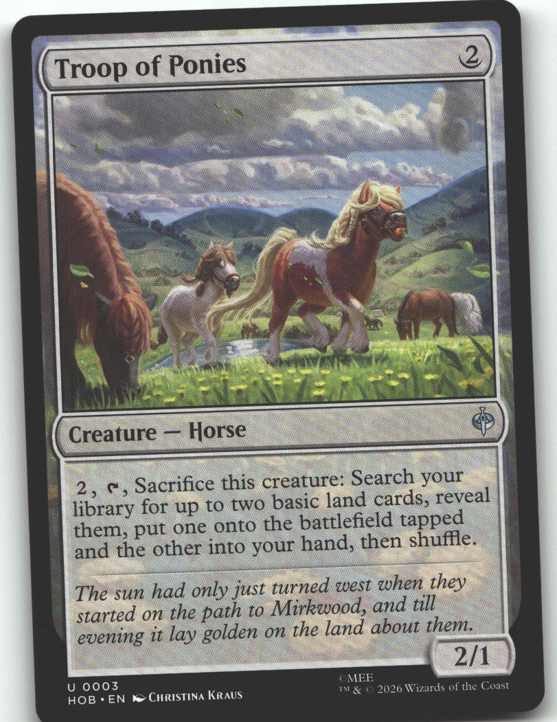 Troop of Ponies