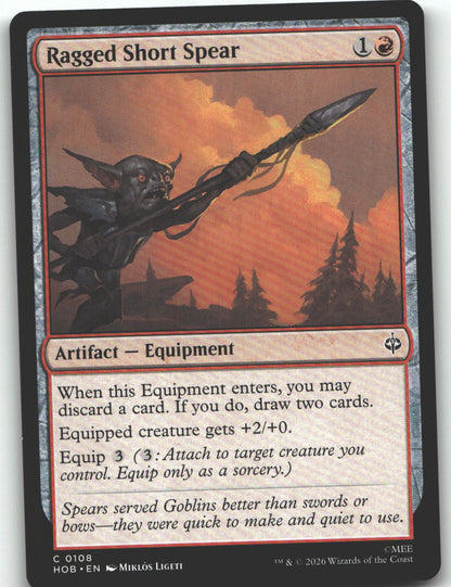 Ragged Short Spear