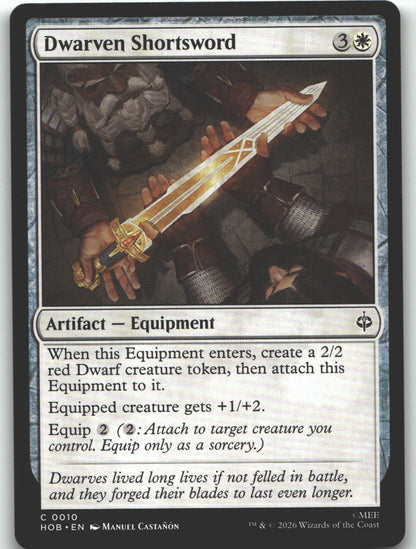 Dwarven Shortsword