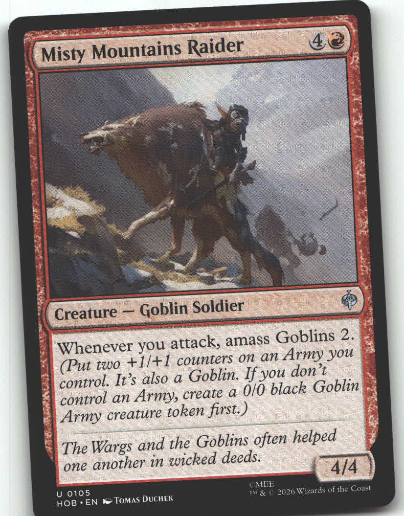 Misty Mountains Raider