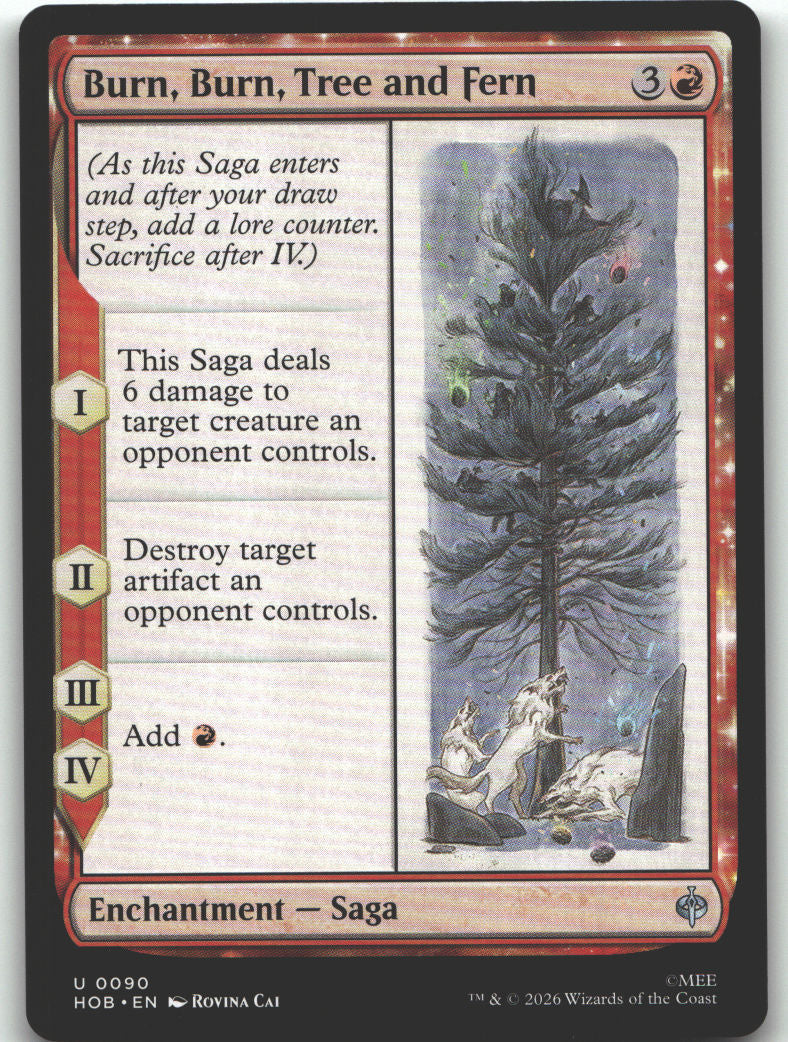 Burn, Burn, Tree and Fern