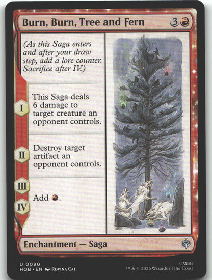 Burn, Burn, Tree and Fern