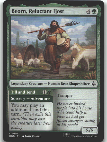 Beorn, Reluctant Host