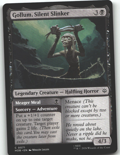 Gollum, Silent Slinker