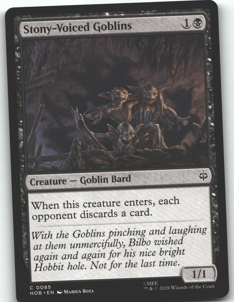 Stony-Voiced Goblins
