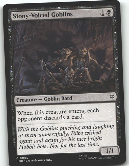 Stony-Voiced Goblins