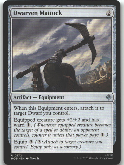 Dwarven Mattock