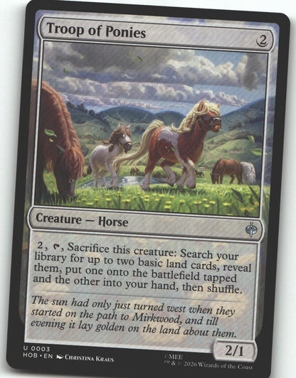 Troop of Ponies