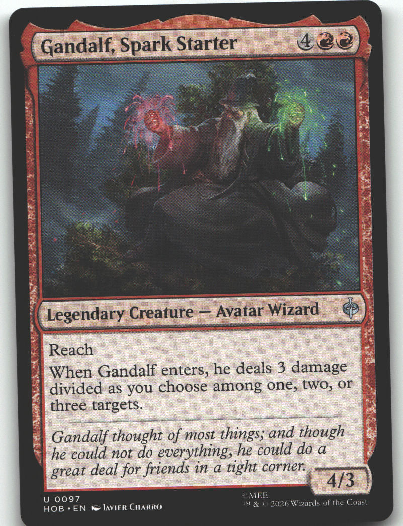 Gandalf, Spark Starter