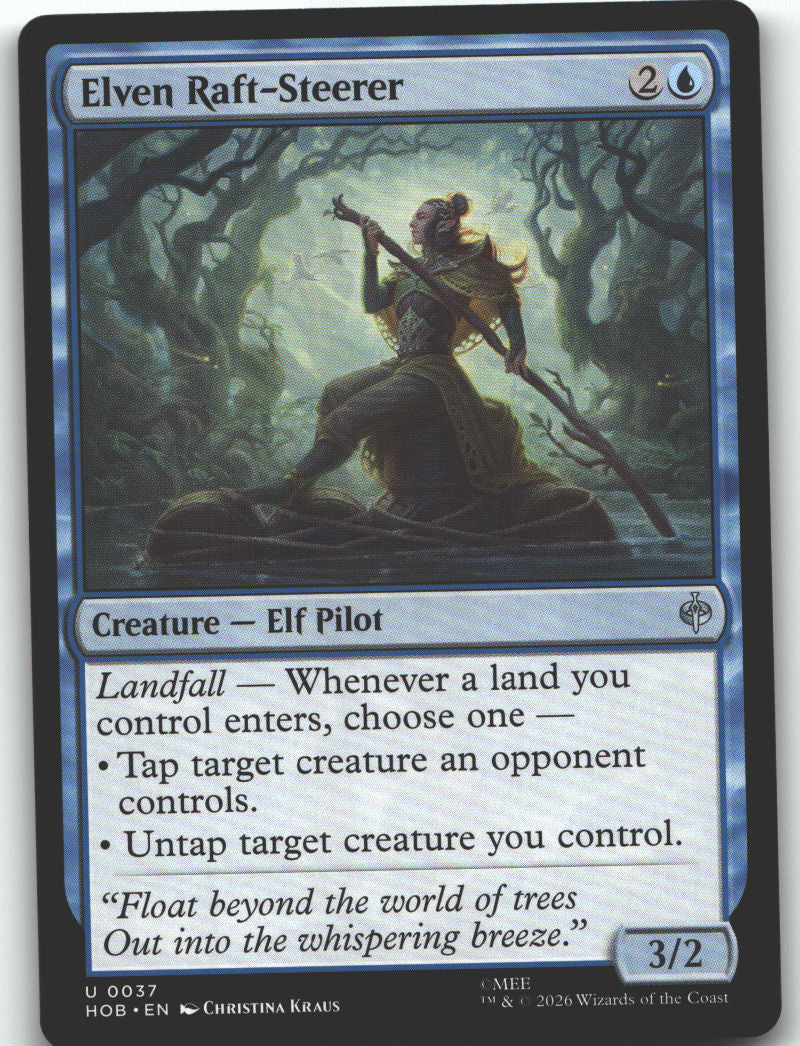 Elven Raft-Steerer