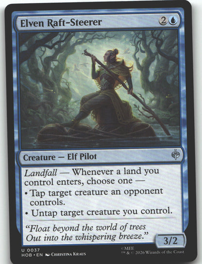 Elven Raft-Steerer