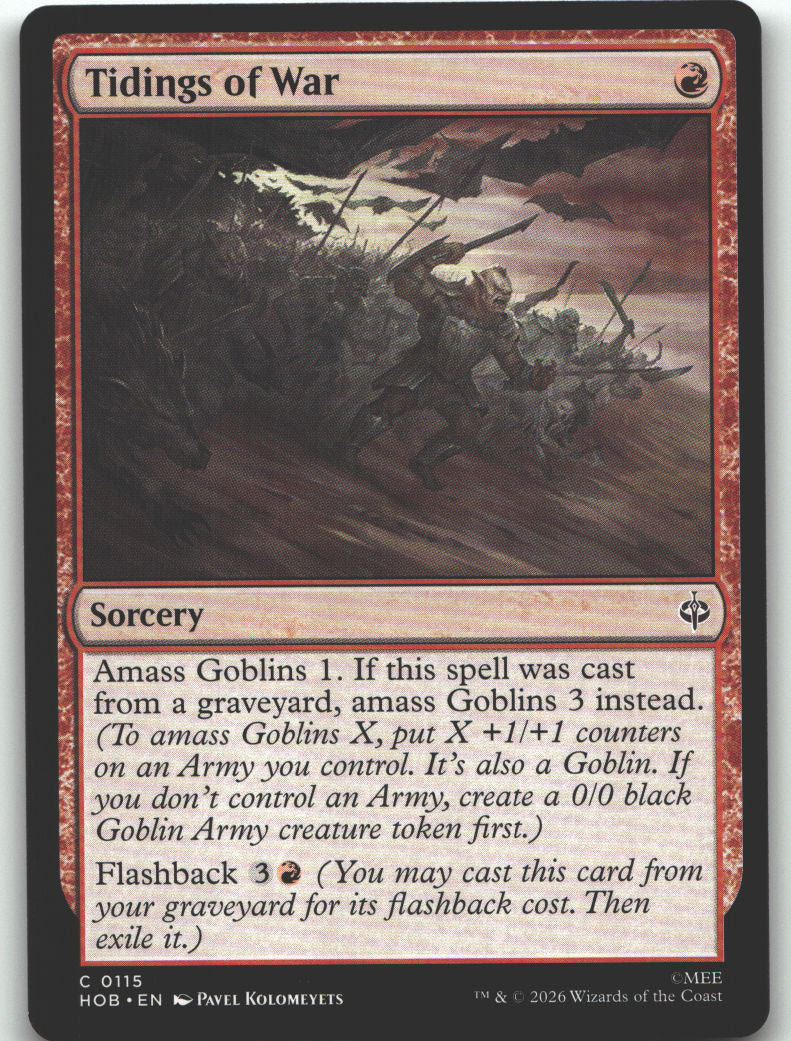 Tidings of War