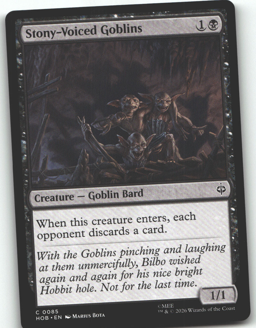 Stony-Voiced Goblins