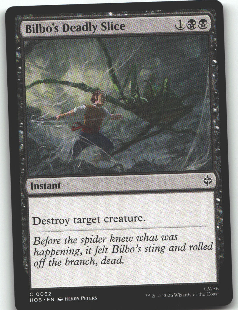 Bilbo's Deadly Slice