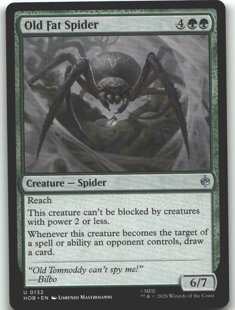 Old Fat Spider