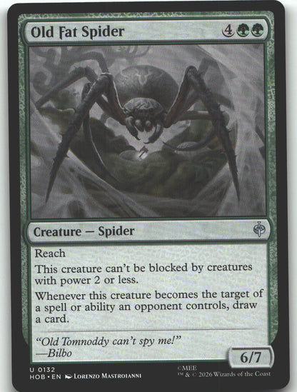 Old Fat Spider