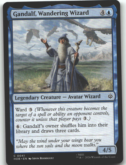 Gandalf, Wandering Wizard