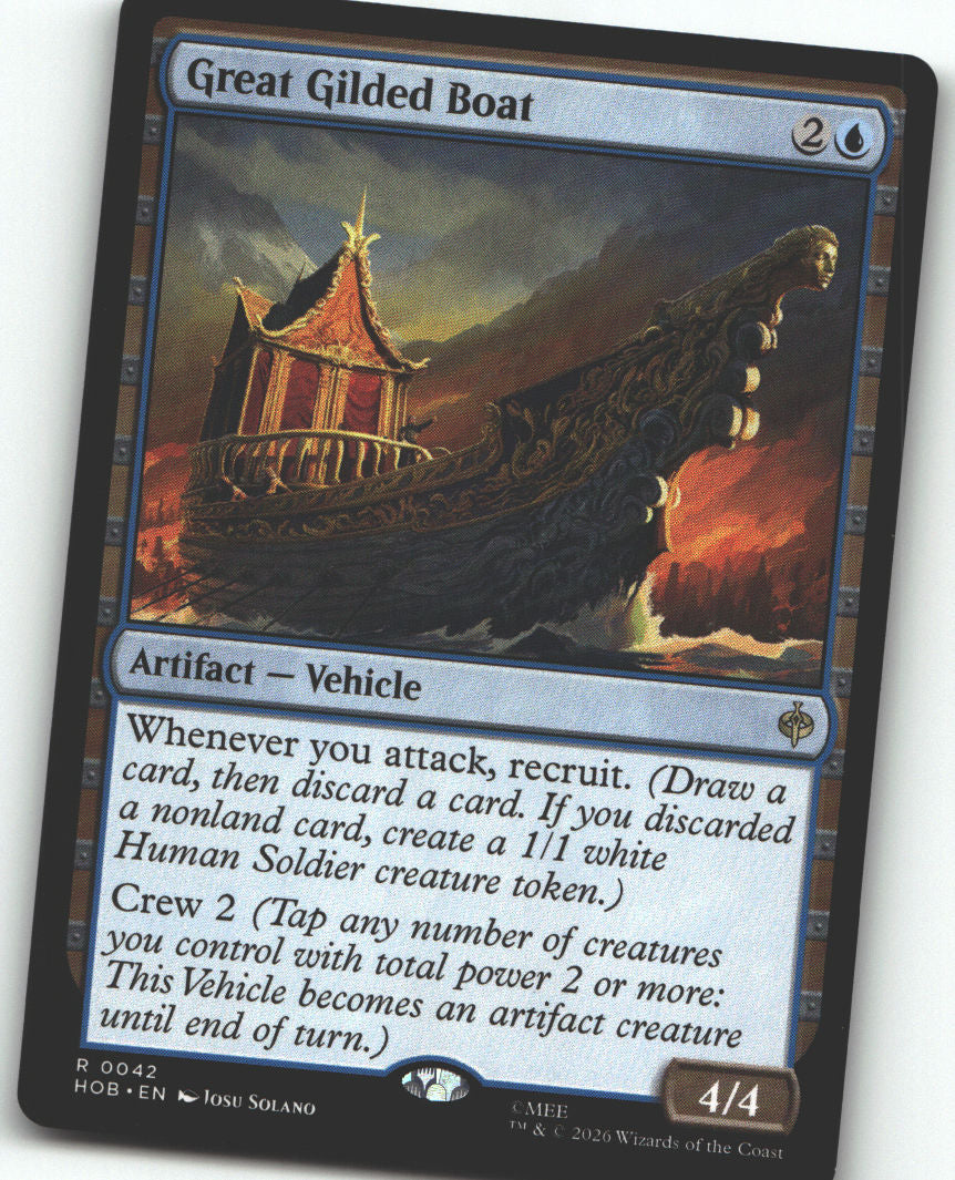 Great Gilded Boat