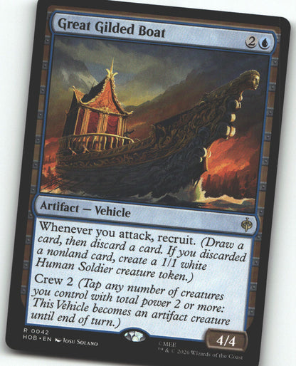 Great Gilded Boat