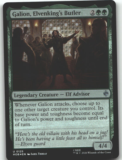 Galion, Elvenking's Butler