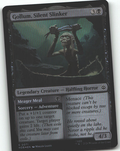 Gollum, Silent Slinker