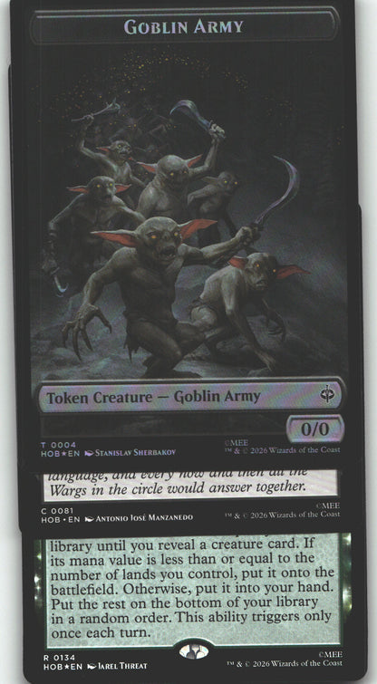 Goblin Army (0003) // Wolf Double-Sided Token