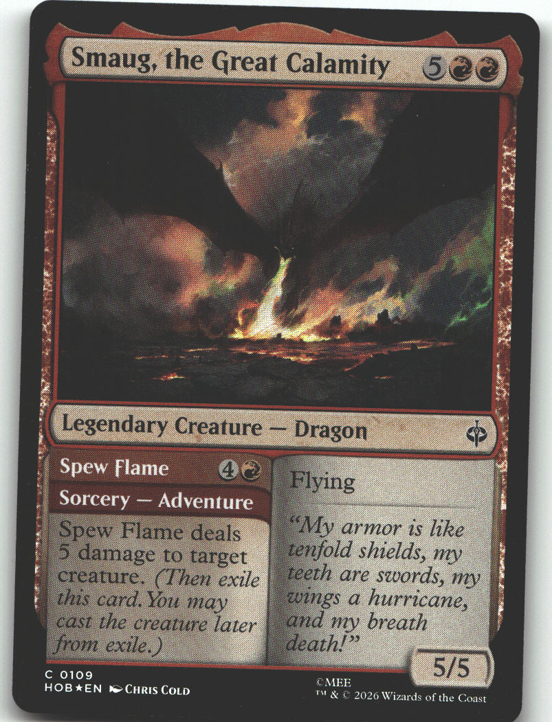 Smaug, the Great Calamity